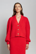 Load image into Gallery viewer, SARA CARDI | SCARLET