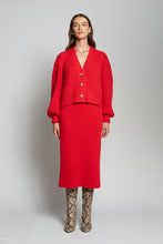 Load image into Gallery viewer, SARA CARDI | SCARLET
