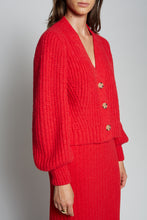Load image into Gallery viewer, SARA CARDI | SCARLET