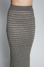 Load image into Gallery viewer, CARRIE LUREX TUBE SKIRT