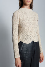 Load image into Gallery viewer, DAHLIA CROCHET TOP | NUDE