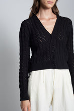 Load image into Gallery viewer, AYA CARDI | BLACK