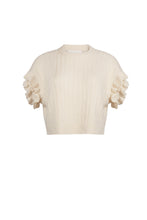 Load image into Gallery viewer, TANYA RUFFLE TANK | IVORY