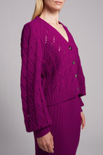 Load image into Gallery viewer, MAIYET CARDI | MAGENTA