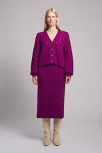 Load image into Gallery viewer, MAIYET CARDI | MAGENTA