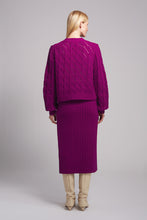 Load image into Gallery viewer, MAIYET CARDI | MAGENTA
