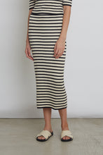 Load image into Gallery viewer, CARRIE STRIPE TUBE SKIRT
