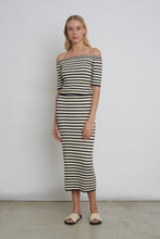 Load image into Gallery viewer, CARRIE STRIPE TUBE SKIRT