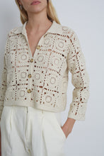 Load image into Gallery viewer, TASHA CROP JACKET | IVORY
