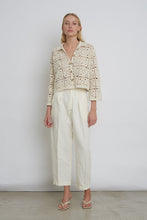 Load image into Gallery viewer, TASHA CROP JACKET | IVORY