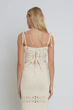 Load image into Gallery viewer, IOLA CROCHET TOP | IVORY | IG ARCHIVE SALE | FEW PIECES: S,M,L
