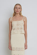 Load image into Gallery viewer, IOLA CROCHET TOP | IVORY | IG ARCHIVE SALE | FEW PIECES: S,M,L