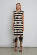 Load image into Gallery viewer, SHAYA STRIPE CROCHET DRESS | IG ARCHIVE SALE | ONE LEFT: 1X XS/S (WORKS FOR M/L)