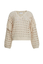 Load image into Gallery viewer, GRETA CROCHET SWEATER