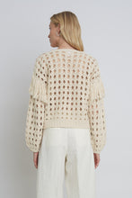 Load image into Gallery viewer, GRETA CROCHET SWEATER