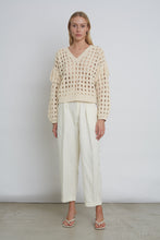 Load image into Gallery viewer, GRETA CROCHET SWEATER