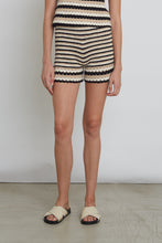 Load image into Gallery viewer, LARA MULTI STRIPE CROCHET SHORT