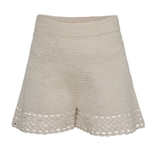 Load image into Gallery viewer, LARA CROCHET SHORT | IVORY