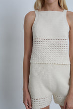 Load image into Gallery viewer, LARA CROCHET SHORT | IVORY