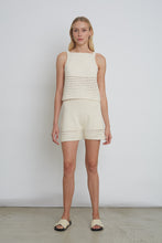 Load image into Gallery viewer, LARA CROCHET SHORT | IVORY
