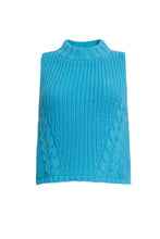 Load image into Gallery viewer, LILY TANK | CYAN