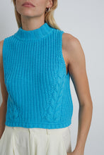 Load image into Gallery viewer, LILY TANK | CYAN