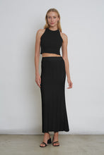 Load image into Gallery viewer, TIA CROP TANK | BLACK