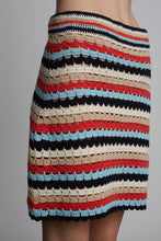 Load image into Gallery viewer, ARIA CROCHET MINI SKIRT