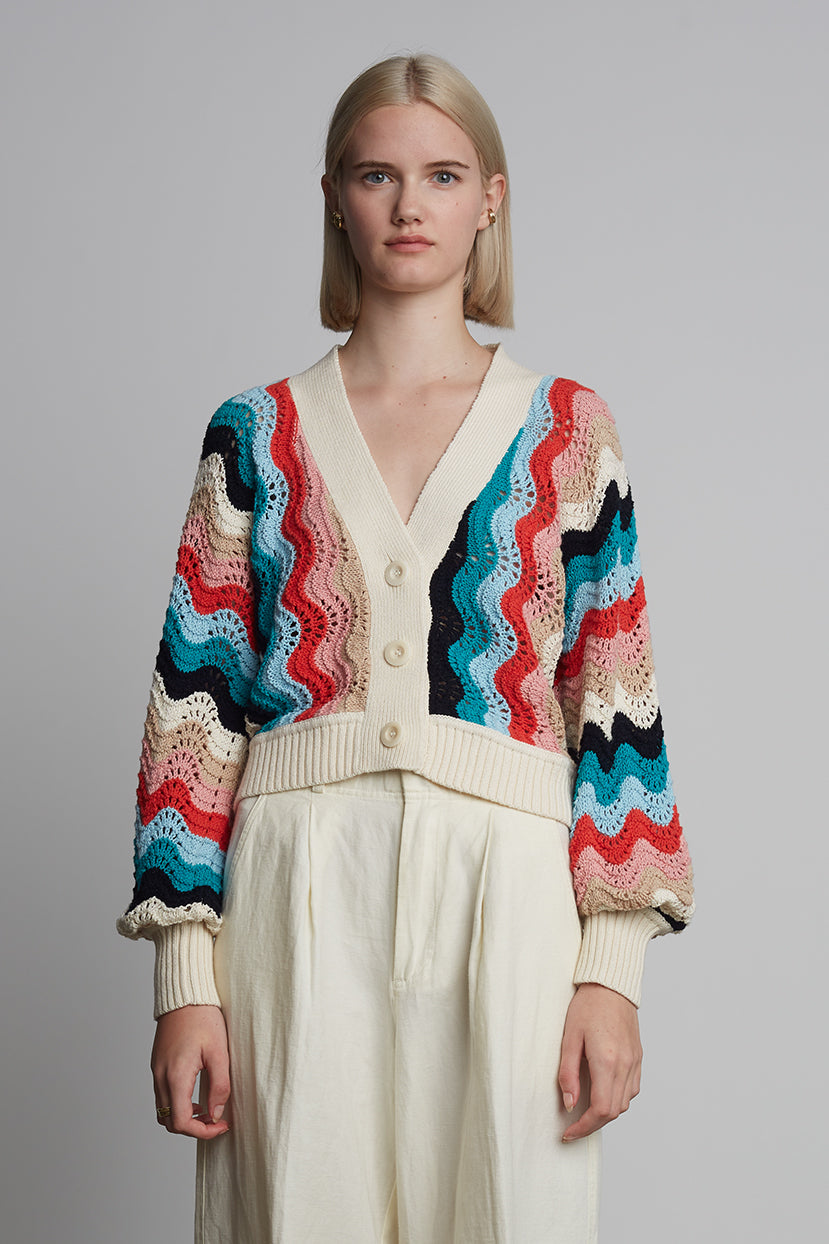 LUNA CARDI | MULTI COLOR – Eleven Six Knits