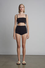 Load image into Gallery viewer, PEARLA CROP TOP | BLACK