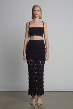 Load image into Gallery viewer, PEARLA CROP TOP | BLACK