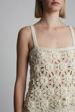 Load image into Gallery viewer, MILA CROCHET TOP | IVORY