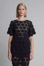 Load image into Gallery viewer, KARA CROCHET TOP | BLACK