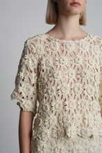 Load image into Gallery viewer, KARA CROCHET TOP | IVORY