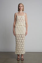 Load image into Gallery viewer, ISA CROCHET SKIRT | IVORY