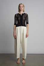 Load image into Gallery viewer, RUBY CROCHET CARDI | BLACK