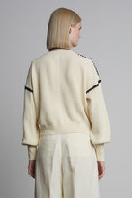 Load image into Gallery viewer, LAYLA CROCHET TRIM SWEATER