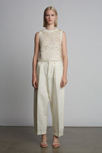 Load image into Gallery viewer, CORA SEQUIN TANK | IVORY W/ IVORY SEQUINS