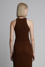 Load image into Gallery viewer, TIA CROP TANK | ESPRESSO