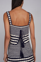 Load image into Gallery viewer, CARIA STRIPE CROCHET TOP