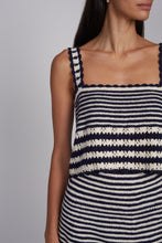 Load image into Gallery viewer, CARIA STRIPE CROCHET TOP