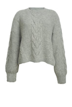 Load image into Gallery viewer, VAIDA SWEATER | PALE GREY MELANGE