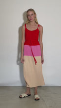 Load and play video in Gallery viewer, SIMONE COLOR-BLOCK DRESS | iG ARCHIVE SALE | LAST PIECE: XS/S (works for M)