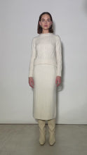 Load and play video in Gallery viewer, CARLY SWEATER | IVORY