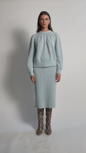 Load and play video in Gallery viewer, MILA SWEATER | MINT