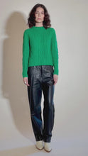Load and play video in Gallery viewer, CARLY SWEATER | EMERALD