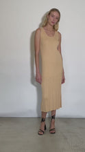 Load and play video in Gallery viewer, ANGELINA DRESS | SAND