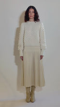Load and play video in Gallery viewer, CAMILA SWEATER | IVORY