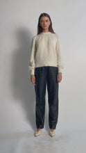 Load and play video in Gallery viewer, MILA SWEATER | IVORY