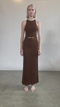 Load and play video in Gallery viewer, SALLY (SUMMER) SKIRT | ESPRESSO